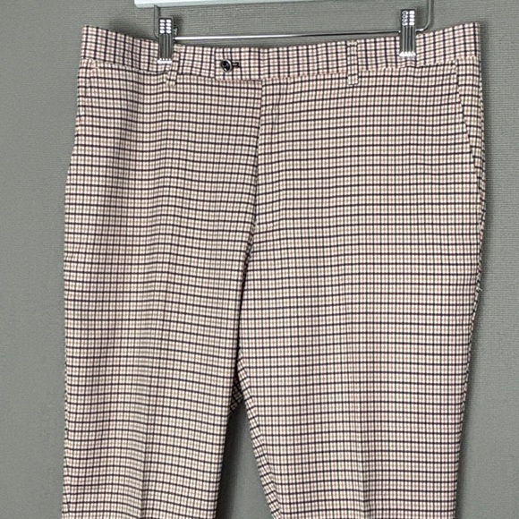 Paisley & Gray Beige, Navy & Red Plaid Dress Pants - Picture 6 of 15